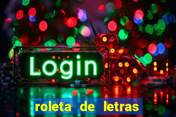 roleta de letras stop online